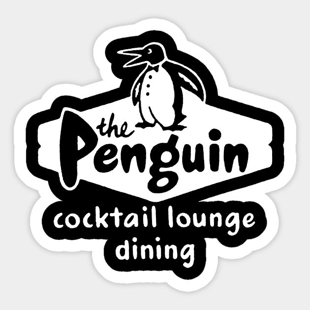 The Penguin Sticker by MindsparkCreative